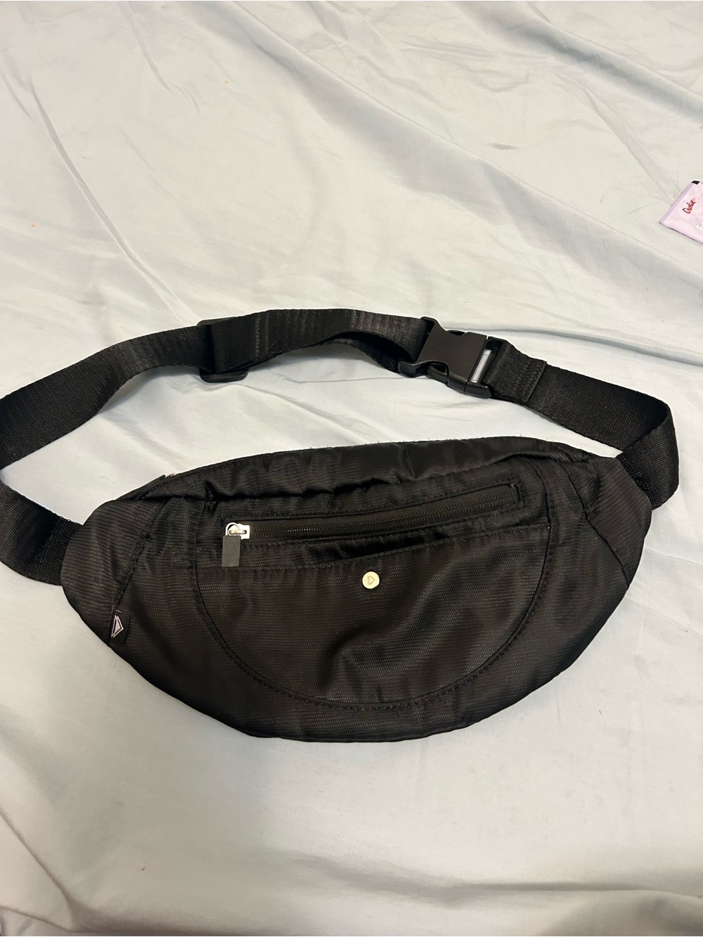 Black Men’s Waist Bag Belt Pack - Unbranded